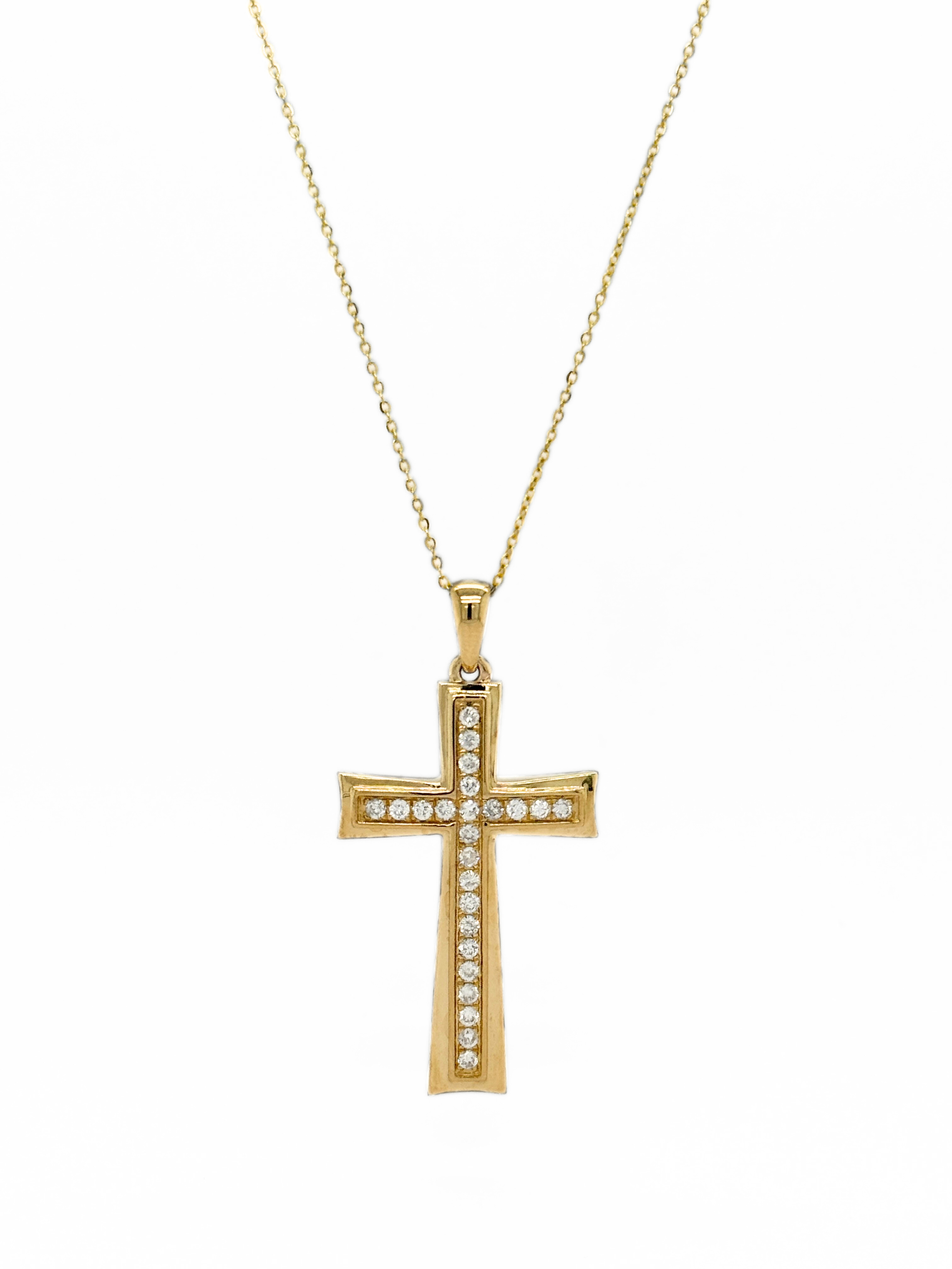 CROSS PENDANT W/CHAIN-UPT0031